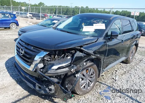 2023 Nissan Pathfinder S Fwd z USA, uszkodzony, nr VIN 5N1DR3AA6PC265865